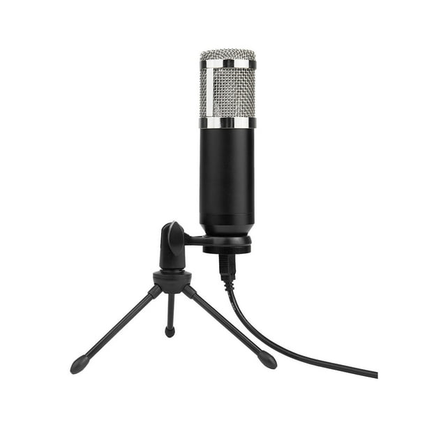 Micrófono USB Nibio HG 600 Condensador Trípode Negro