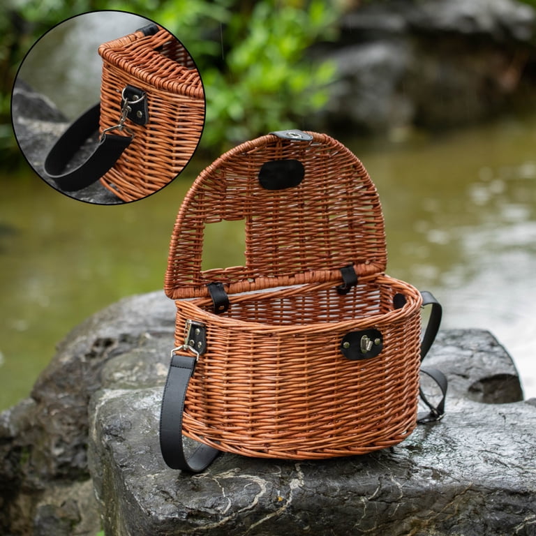 TOURBON Vintage pêche à la Mouche pêche en bandoulière