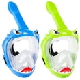 thumbnail image 1 of Máscara de esnórquel integral para niños Snorkeling Gear Zipoute, paquete de 2, 1 of 7