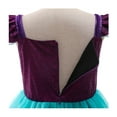 thumbnail image 6 of Girls Mermaid Dress Ariel Costume Outfit Playwear Birthday Party Cosplay Kids Summer Dress, 6 of 7