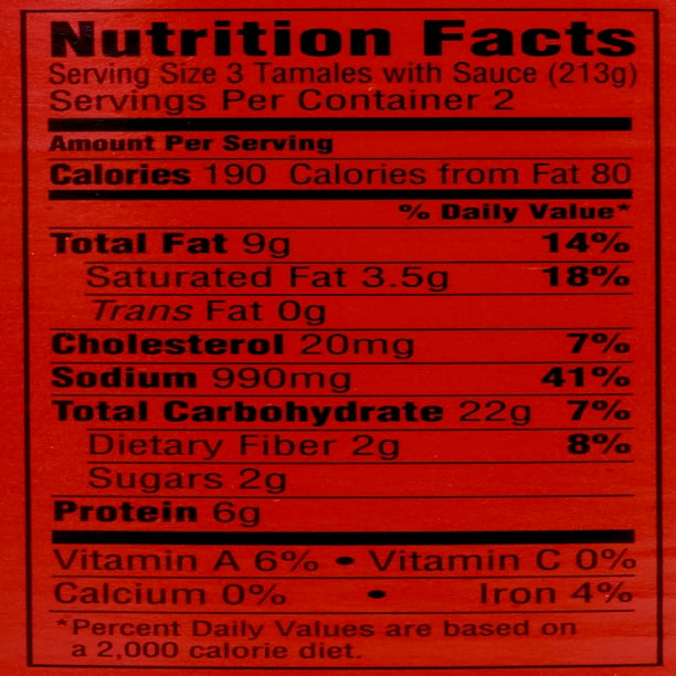 Hormel Beef In Chili Sauce Tamales - 15 Oz Canned Meal With Corn Meal & Peppers