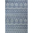 thumbnail image 1 of Bashian E110-IVBL-4X6-5465 Bashian Everek Collection Abstract Transitional Polypropylene Machine Made Area Rug, Ivory & Blue - 3 ft. 6 in. x 5 ft. 6 in., 1 of 1