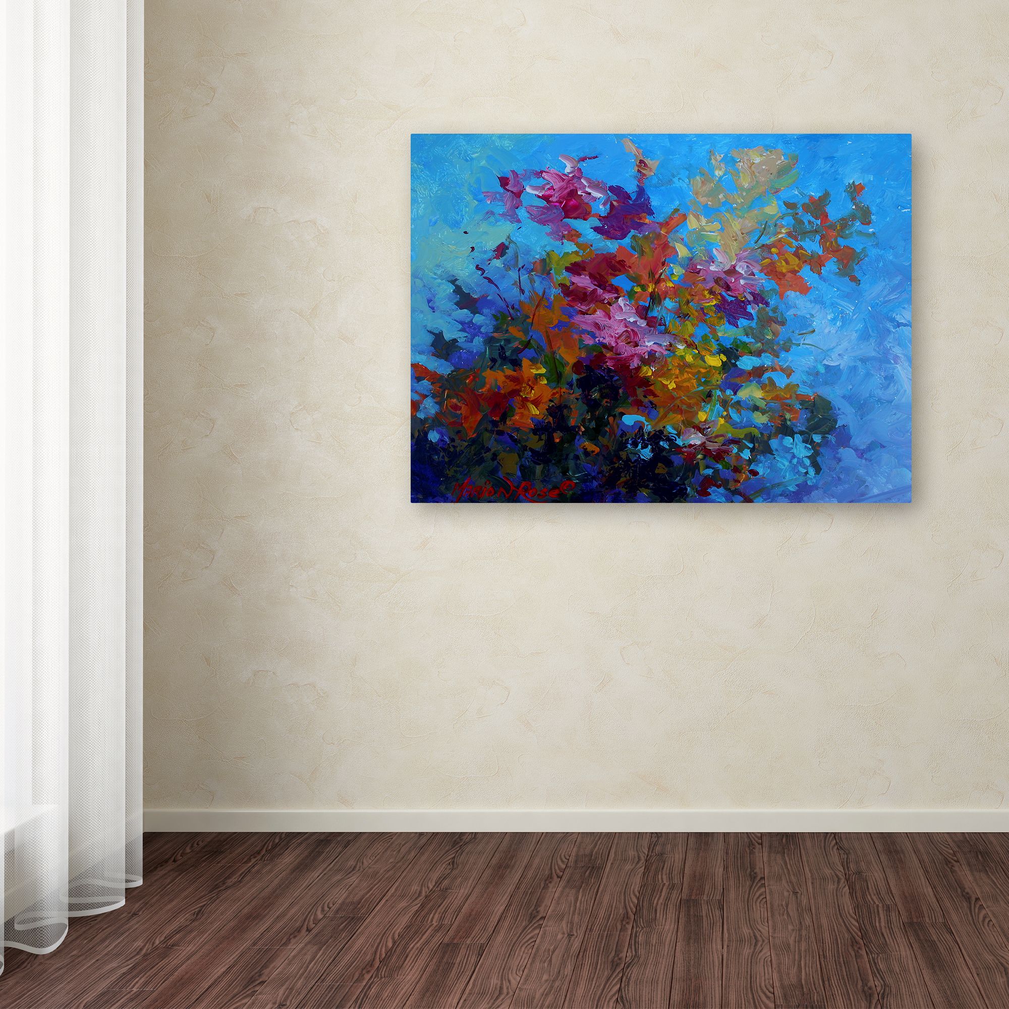 Trademark Fine Art 'Wild Bouquet' Canvas Art by Marion Rose