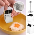 thumbnail image 1 of Square Vegetable Cutter for Kitchen Prep and Meal Planning Food Chopper Tool for Portions Tofu Slicing Sandwiches Bento Durable Metal Construction, 1 of 7