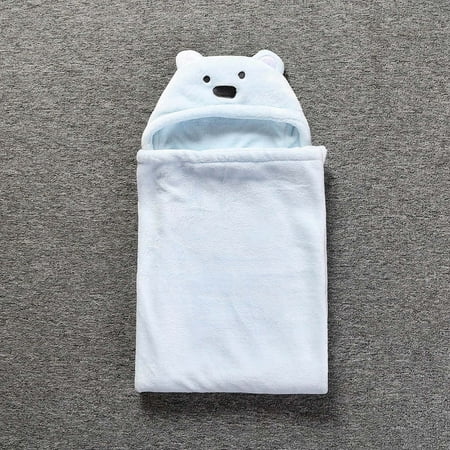 

Bnwani Sleep Sacks OneSize Toddler Sleeping Bag Savings Lightweight Sleeveless Coral Fleece Swaddle Sleepsack Light blue