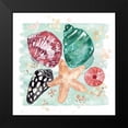 thumbnail image 2 of Berrenson, Sara 12x12 Black Modern Framed Museum Art Print Titled - Beachcomber Shells, 2 of 5