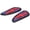 Red, variant on NFTIGB Rubber Fuel Tank Sticker Pad Protector Fit for Bonneville T100 T120/Speed Twin/Street Scrambler Red, 2 Pieces (10.6 inches / 27 cm)