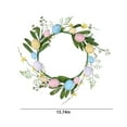 thumbnail image 3 of Moocorvic Easter Wreath, Easter Colored Eggs Spring Wreaths for Front Door Farmhouse Easter Decorations Party Supplies, 3 of 6