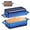 Blue, variant on 2-In-1 9 x 5 Inch Cast Iron Loaf Pan with Lid (Black), Bread Loaf Pans for Baking Homemade Sourdough Bread, Meatloaf, Toast, Cake, Nonstick & Healthy & Sturdy, 2 Piece Set