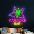 thumbnail image 5 of Handmadetneonsign Karaoke Bar Neon Sign, Record Studio Wall Decor, Microphone Karaoke Wall Decor, 5 of 5