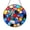 Acrylic 3.5 Inch, variant on Artist Paint Palette Stained Glass Suncatcher Window Hanging, Colorful Paint Brushes Decorative Glass Panel Art, Creative Art Studio Window Decor, Painter Theme Sun Catcher Ornament for Living Room