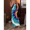 thumbnail image 4 of Aomice Women Summer Sexy Bodycon Maxi Dress Casual Slim Long Dresses Lake Green M, 4 of 10