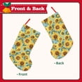thumbnail image 2 of Picia Farmhouse Sunflower for 18in Christmas Stockings, Xmas Stocking for Kids, Holiday and Family Stocking for Fireplace or Party Decoration, 2 of 8