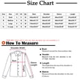 thumbnail image 3 of Uhndy Jackets for Women, Women Ladies Solid Lapel Cardigan Long Sleeve Coat Buttons Shirt Outerwear Winter Coats Christmas Gifts for Women, 3 of 6