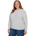 thumbnail image 3 of Alfred Dunner Womens Plus-Size Cable Chenille Pullover Sweater, 3 of 4