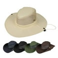 thumbnail image 4 of Chapeau de Soleil à Grand Bord, Bob en Maille d'Été, Protection UV pour Camping, Pêche, Safari, Randonnée, Activités de Plein Air; Chapeau de Soleil à Grand Bord, Bob en Maille d'Été, Protection UV pour Camping, Pêche, 4 of 8