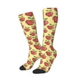 thumbnail image 2 of Balery Apple Fun Novelty Socks Men'S Women'S Crew Socks Funny Crazy Novelty Socks Quirky And Cool Socks, 2 of 9