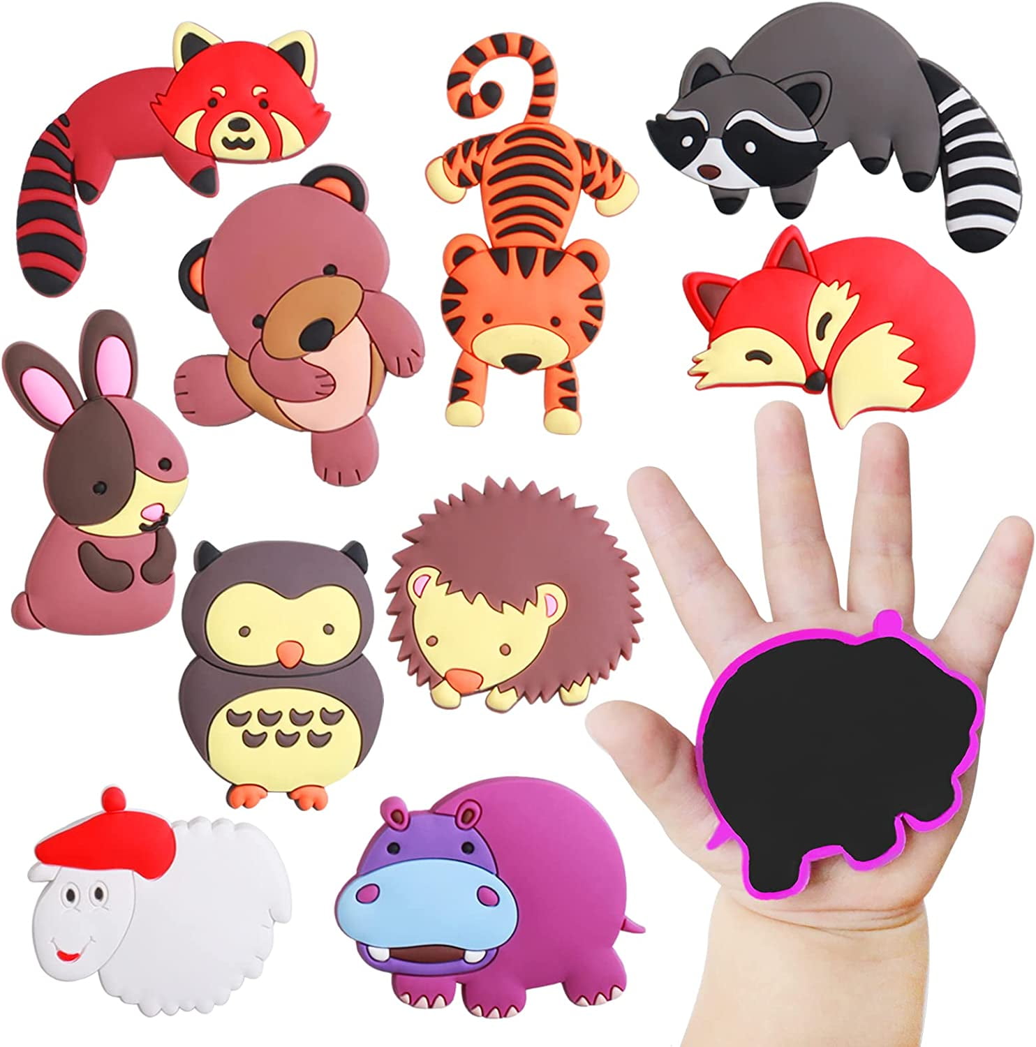 Fridge for Toddlers 13, 10Pcs Cute Animal Refrigerator