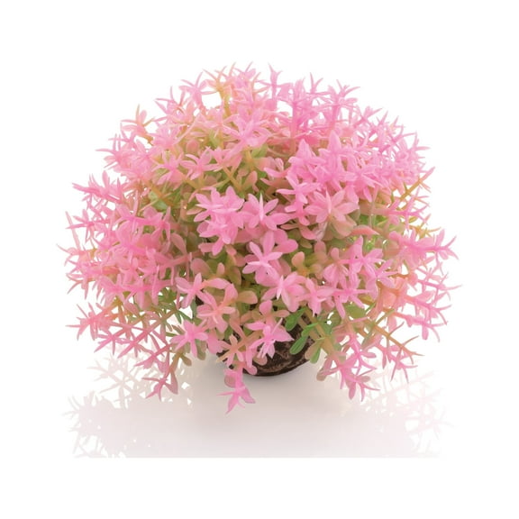 biOrb Pink Flower Ball - Small Aquarium Plant Decoration
