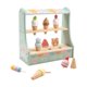 thumbnail image 1 of Juego de helado de madera, juguetes de comida artificial, con soporte de madera, juguete de simulación de helado para niños de 2 a 4 años, regalos de, 1 of 9