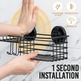 thumbnail image 2 of Shower Caddy Suction Cup, 3 Pack Heavy Duty Bathroom Organizer for Inside Shower with Hooks & Soap Holder, Removable Bathroom Organizer, Rustproof Silver Holder Storage Storage, 2 of 10