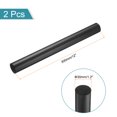 thumbnail image 2 of Uxcell Black Round ABS Plastic Rods 1.2-inch Diameter and 11.2-inch Length Rigid Insulation Opaque Plastic Rods for DIY Craft Model Making, 2 Pack, 2 of 7