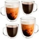 thumbnail image 1 of Set de 4 Tazas Baricoffee Vidrio Doble Transparente, 1 of 5