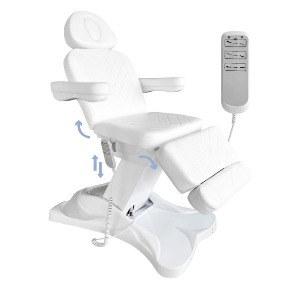 Camilla Electrica LUMO Consultorio Odontologo Silla SPA Faciales Blanco Grande