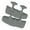 Gray, variant on AntiSlip Workout Grip Pad for Weightlifting Silicone Palms Protectors Comfortable Gym Gear Strength Training Equipment