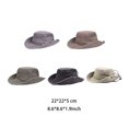 thumbnail image 3 of Sombrero de pescador Minnieouse para mujer con protección solar gorra de ala ancha ajustable, 3 of 6