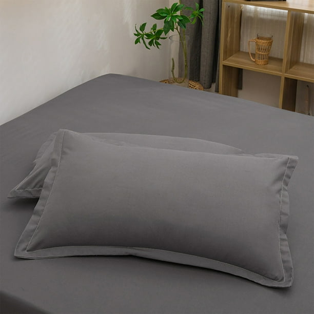 Solid Color Pillowcase Polyester Sleep Pillowcase Good For Sleeping Soft And Breathable Sleep Pillowcase 5 Colors 18.90x29.13 Inch