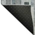 thumbnail image 5 of Addison Rugs Mayfield Premium Machine Washable Transitional Stripes Blue Rectangle Rug, 10' X 14' Machine Washable Transitional Stripes Blue Oversized Sherpa Throw Blanket, 5 of 7