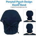 thumbnail image 3 of Fesfesfes Scrub Cap With Buttons Nurse Cap Bouffant Hat With Sweatband For Womens And Mens, 3 of 6