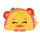 thumbnail image 1 of Peluche Shopkins Taco Terrie 15 cm, suave y coleccionable, 1 of 1