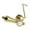 Brass, variant on Kingston Brass KTBALS2 Heirloom Side Mount Toilet Tank Lever in Polished Brass