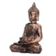 thumbnail image 2 of Estatua De Buda Color Cobre Resina Duradera Multiusos Estable Tamaño Adecuado Candelabro De Buda Estatua De Buda para El Hogar, Decoración del Patio Decoración De Meditación, 2 of 5