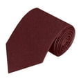 thumbnail image 3 of Mifelio Ties for Men, Mens Solid Color Simple Profession Business Neck Tie Mens Ties Men's Neckties R, 3 of 3