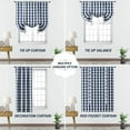 thumbnail image 6 of Ramie cotton lattice Roman curtain, Roman curtain kitchen curtain small curtain, 6 of 7