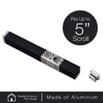 thumbnail image 4 of A&S Mezuzot Modern Aluminum Pomegranate Design Mezuzah Case Home Accessories (Black, 12cm-5inch), 4 of 5