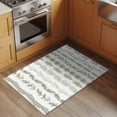 thumbnail image 2 of Sage Green Botanical Entryway Rug 2'x3'&nbsp; Non Slip Front Door Mats, Modern Farmhouse Tropical Leaves Entrance Rugs Indoor Outdoor Carpet, Washable Floor Mats Small Area Rug for Bedroom Kitchen, 2 of 8