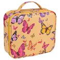 thumbnail image 1 of Makeup Travel Case Butterfly Large Capacity Cosmetic Storage Case Toiletry Tote, 1 of 10