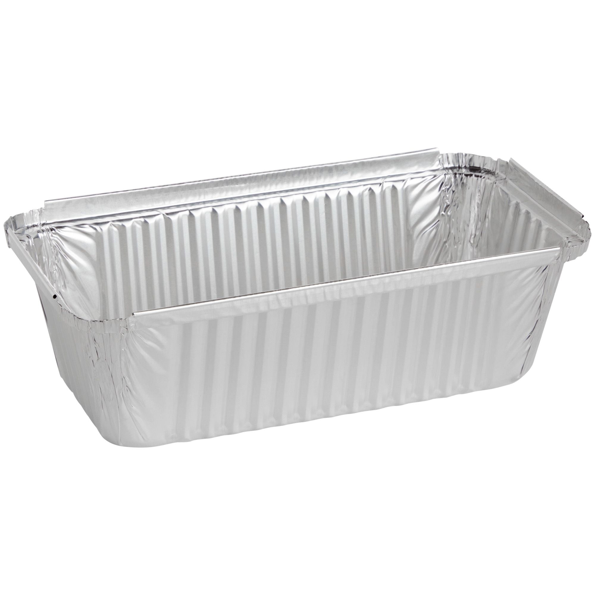 WANBAO 50 Pack Aluminum Pans Mini Loaf Pans Disposable Aluminum Foil 2lb  for Baking, Food Storage & Takeout, 8.5 X 4.5 X 2.5