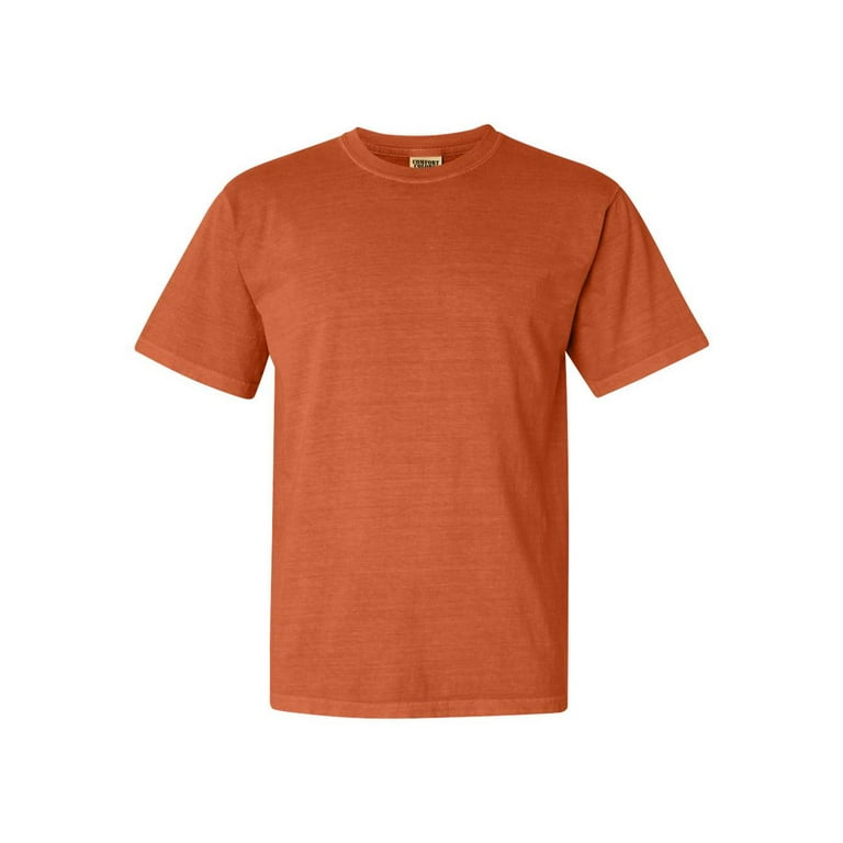 Mens burnt orange t shirt sale