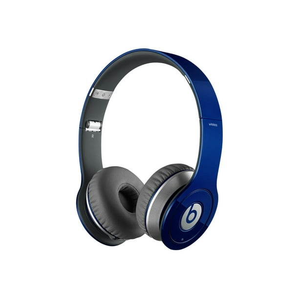 Beats Wireless Headset full size Bluetooth wireless blue