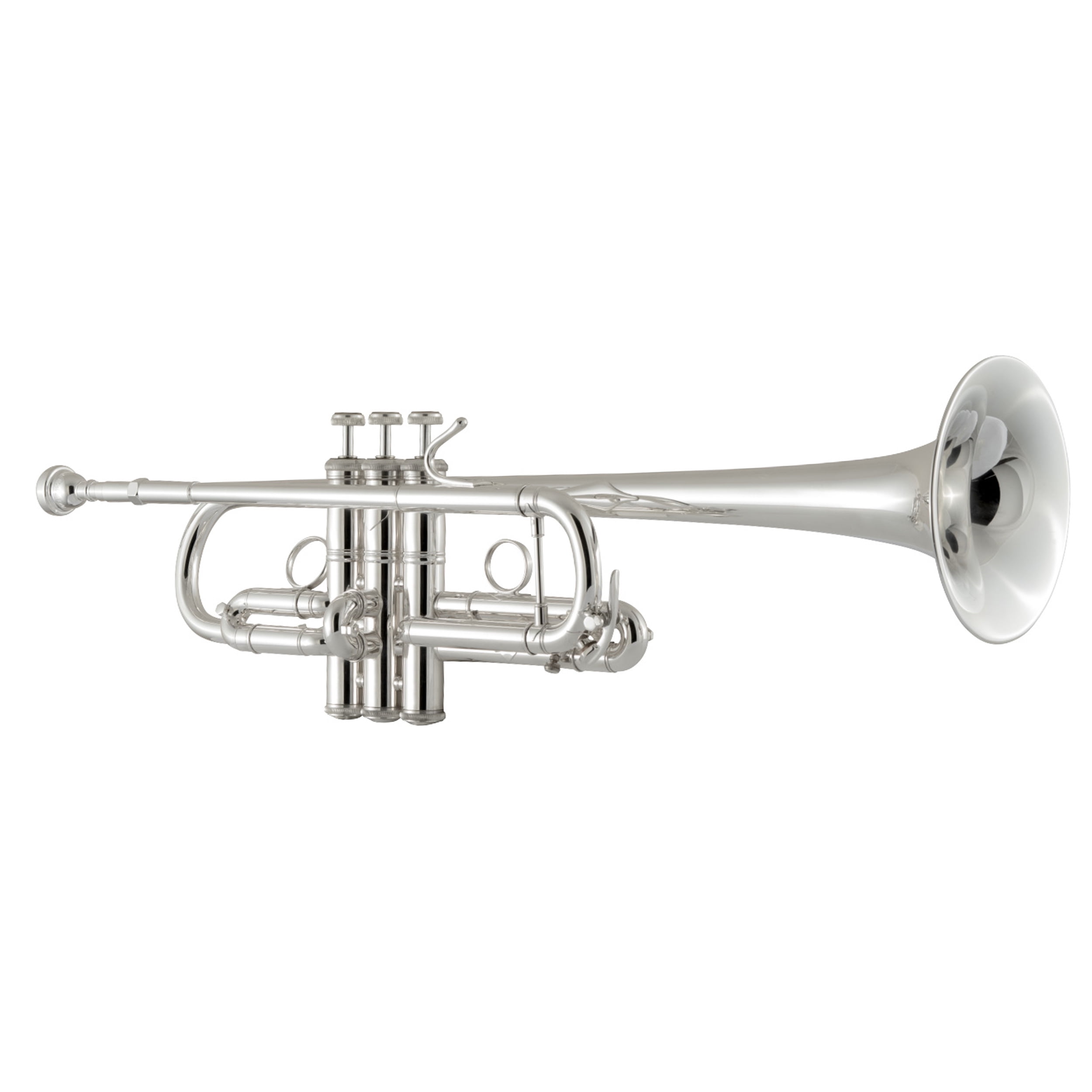 Bach Stradivarius C180 Series Philly Pro C Trumpet Outfit, Silver Plated