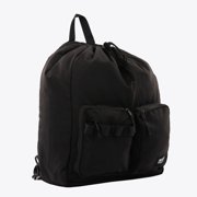 J World Mod Drawstring Backpack, Black/Yellow