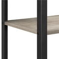 thumbnail image 6 of Yaheetech Industrial End Table with 2-Tier Shelves for Small Spaces Living Room, Gray, 6 of 8
