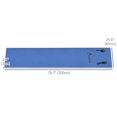 thumbnail image 2 of Soozier 6.5' x 2' Roll-Up Water Floating Mat Pool Pad for Recreation Blue, 2 of 9