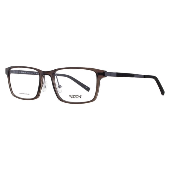 Flexon Demo Rectangular Men's Eyeglasses FLEXON EP8008 020 55