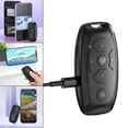 thumbnail image 4 of Accesorios Del Botón Selfie Remoto Del Obturador de La Cámara Bluetooth Negro Sunnimix Transbector de la cámara., 4 of 8